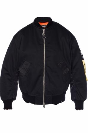 Bomber jacket with logo, zdjęcie 1 Bomber jacket with logo od Diesel